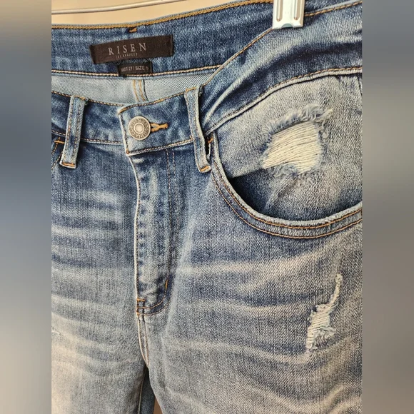 Risen Women's OG Straight Leg Jeans, size 5/27 - Picture 5 of 11